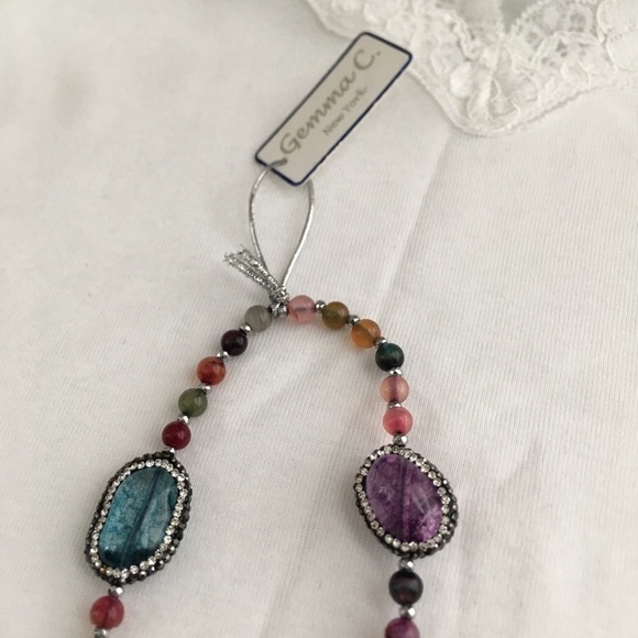 NEW GEMMA C. NEW YORK NECKLACE - Picture 10 of 10